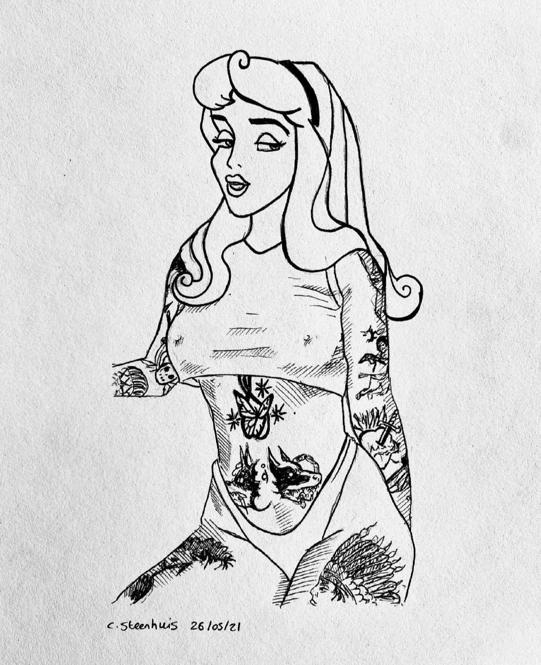 Cindrella x Tattoos