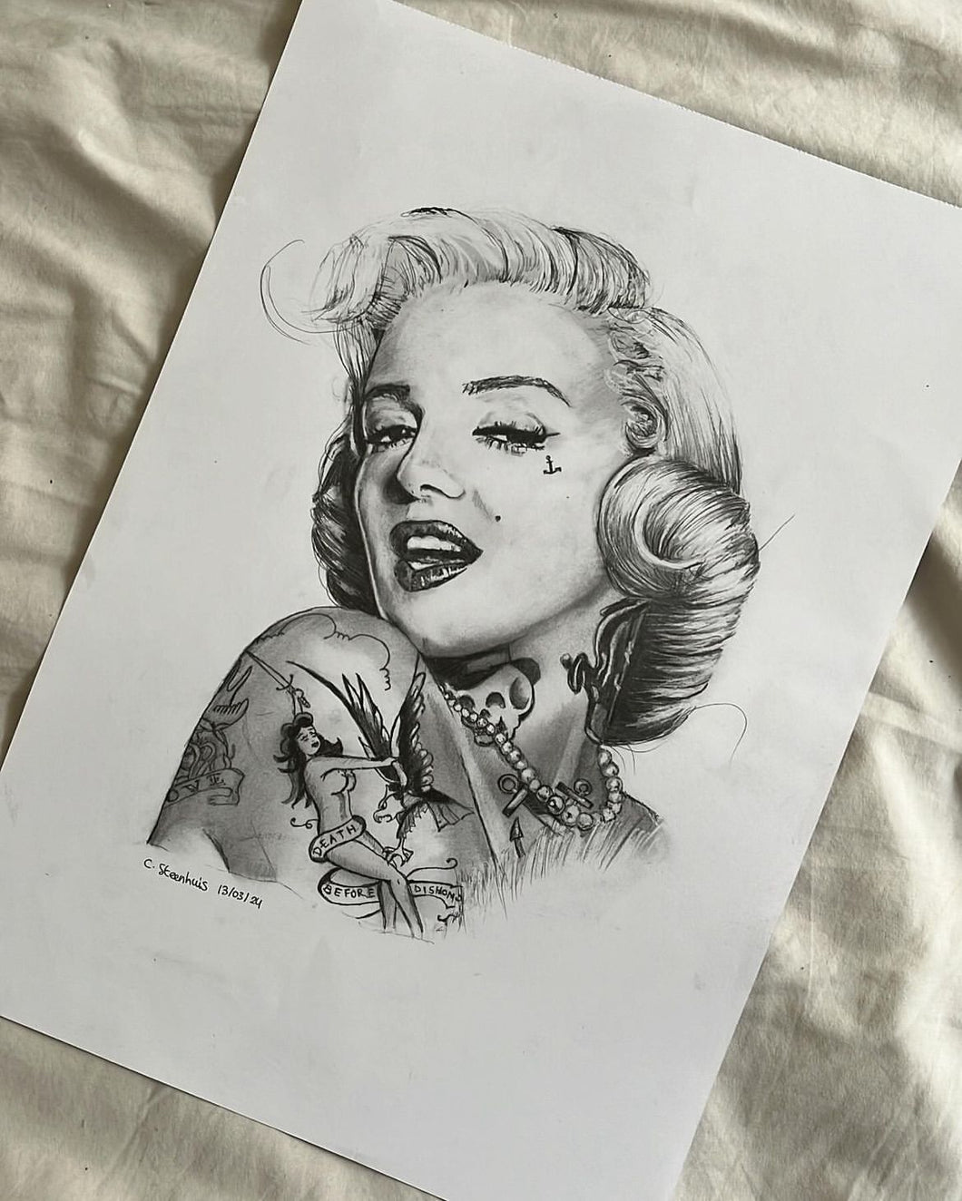 Marylin Monroe x Tattoos